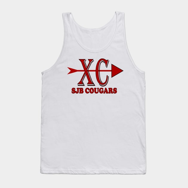 SJB Cross Country Logo Tank Top by Woodys Designs